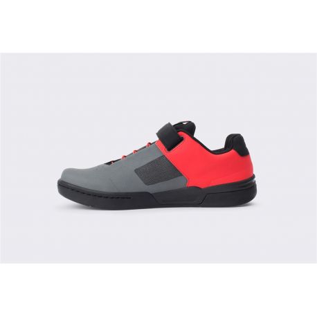 Scarpe Crankbrothers Stamp Speedlace Flat Gray Black Red