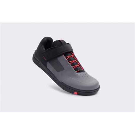 Scarpe Crankbrothers Stamp Speedlace Flat Gray Black Red