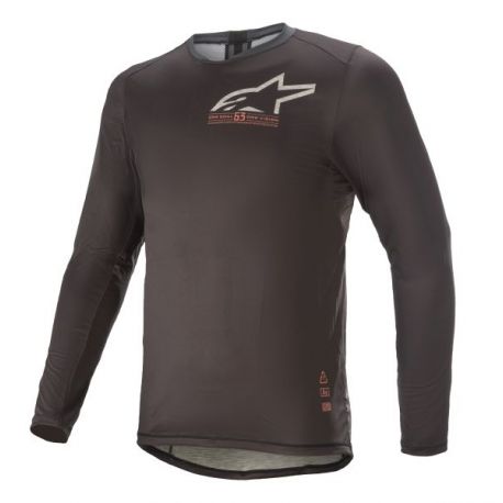 Jersey Alpinestars M/L ALPS 6.0 Black/Coral