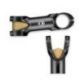 Attacco Manubrio Crank Brothers Cobalt 3 100 mm Gold/Black