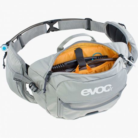 Marsupio EVOC Hip Pack 3L + sacca idrica 1.5L Stone