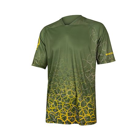 Jersey Endura SingleTrack Print LTD Verde Oliva