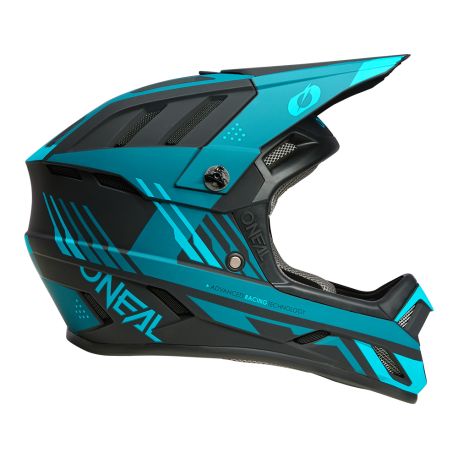 Casco Integrale ONeal BackFlip Strike V.23 Black/Teal