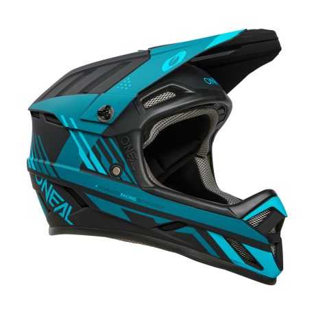 Casco Integrale ONeal BackFlip Strike V.23 Black/Teal