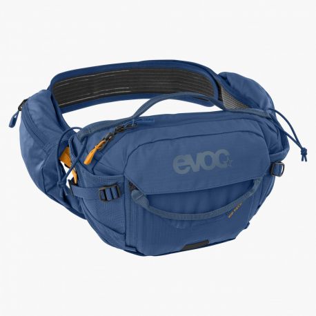 Marsupio Evoc Hip Pack Pro 3L + Sacca Idrica da 1.5L Denim