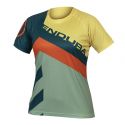 Jersey Endura Women's SingleTrack Print LTD Deep Teal