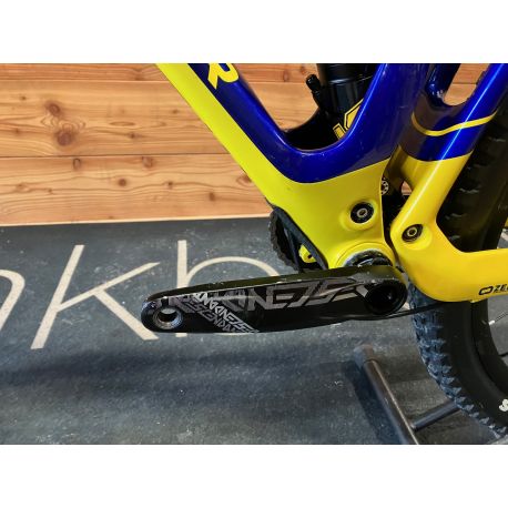 MTB Mondraker Superfoxy Carbon R 29" Tg. Medium Yellow/Blue