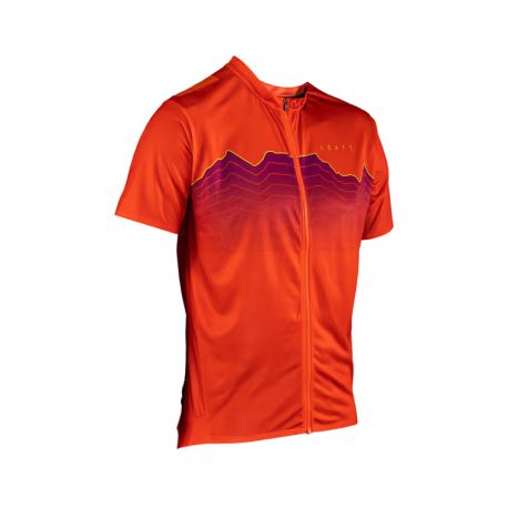 Maglia M/C Leatt Trail 3.0 Glow