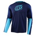 Jersey M/L Troy Lee Designs Sprint Icon Navy