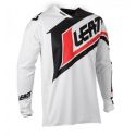 Jersey Leatt GPX 2.5 Junior White/Black